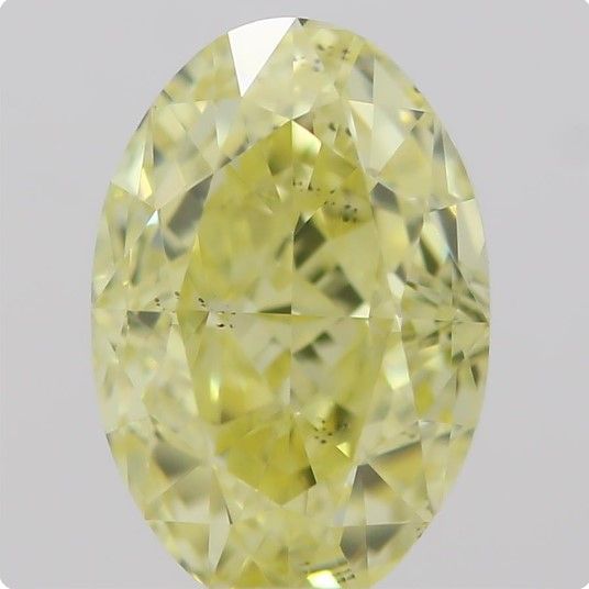 Diament 0.53 ct Fancy Intense Yellow/SI1