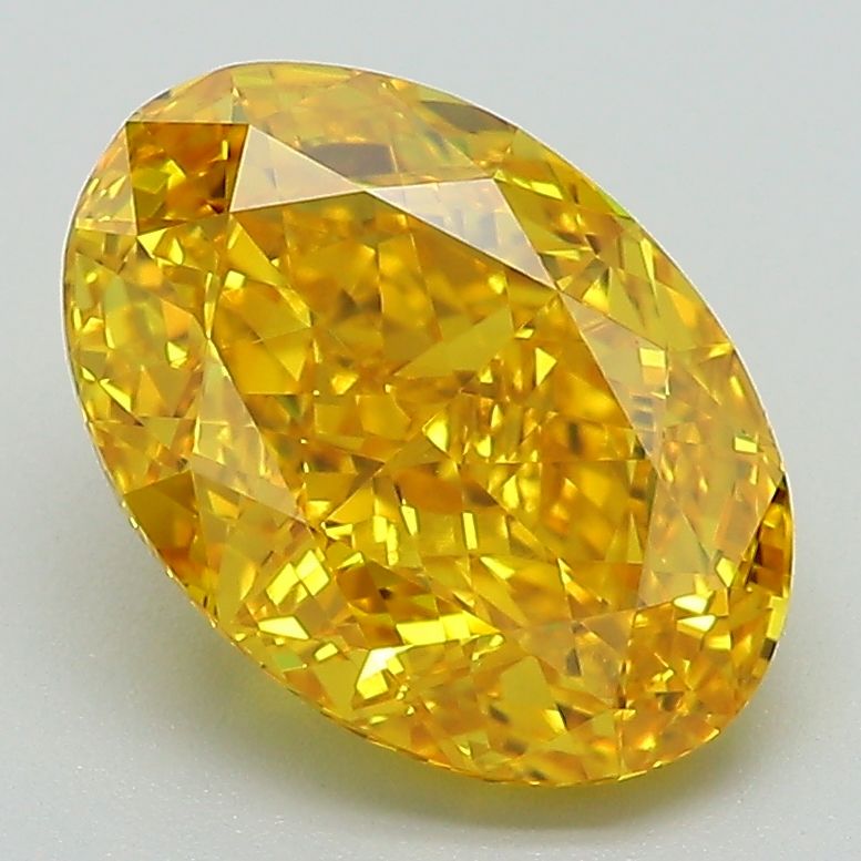 3.23 ct. oval Lab Grown Diamond front image