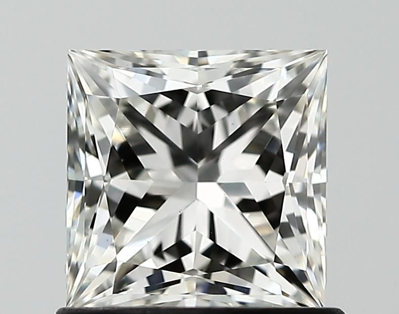 0.96 ct. princess Lab Grown Diamond front image