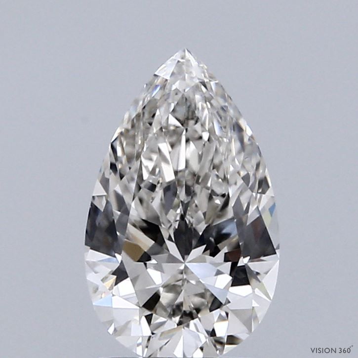 1.34 ct lab-grown Pear Diamond