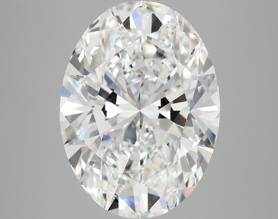 5.09 ct. oval Lab Grown Diamond front image