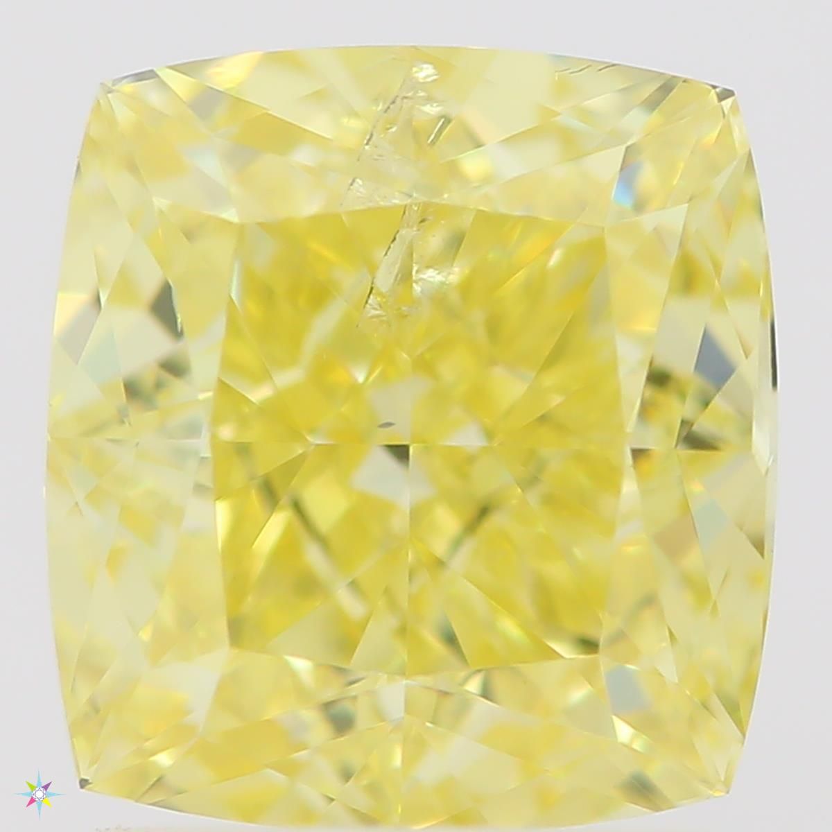 Diament 1.51 ct Fancy Intense Yellow/SI2