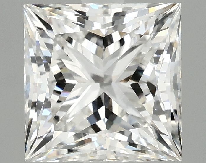 3.02 ct. princess Lab Grown Diamond front image