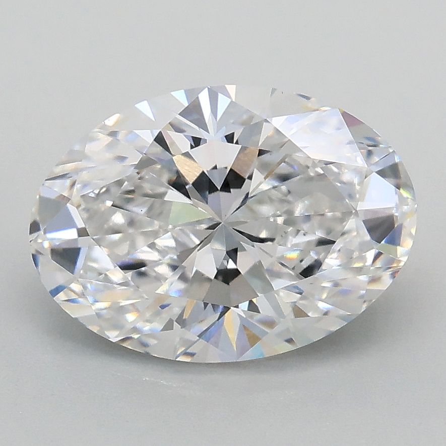 2.07 ct. oval Lab Grown Diamond front image