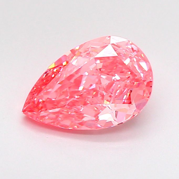1.25 CT Fancy Vivid Pink PEAR