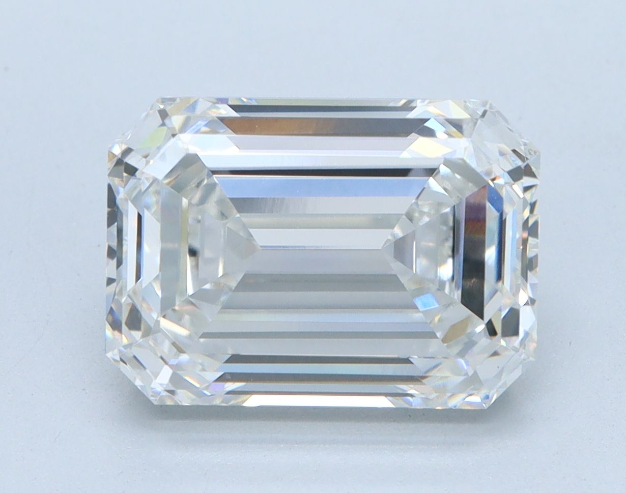 4.04 ct. emerald Lab Grown Diamond front image