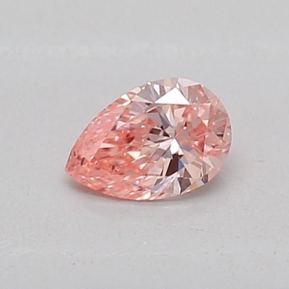 0.14 CT Fancy Vivid Pink PEAR