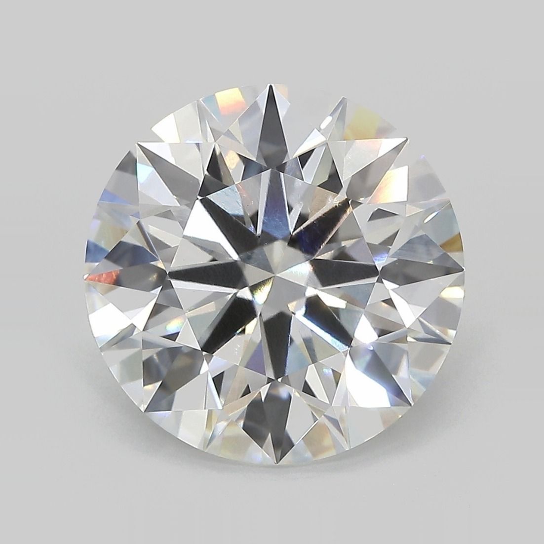 7.38 ct. round Lab Grown Diamond front image