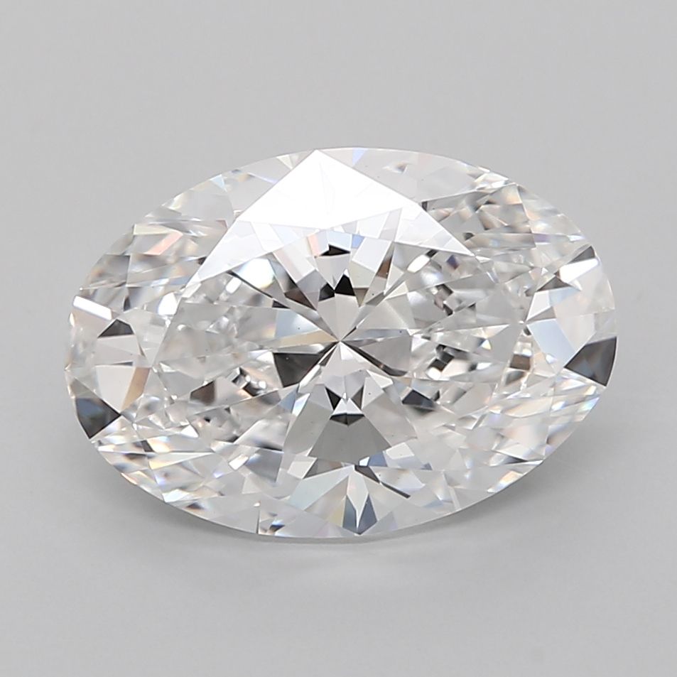 5.03 ct. oval Lab Grown Diamond front image