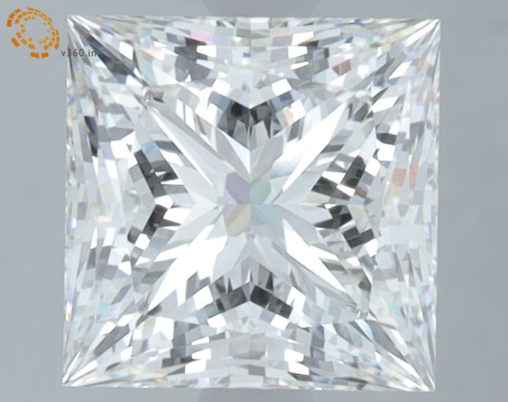 2.59 ct. princess Lab Grown Diamond front image