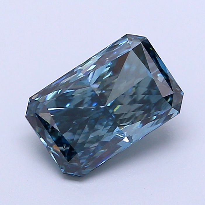 2.08 CT Fancy Deep Green Blue RADIANT