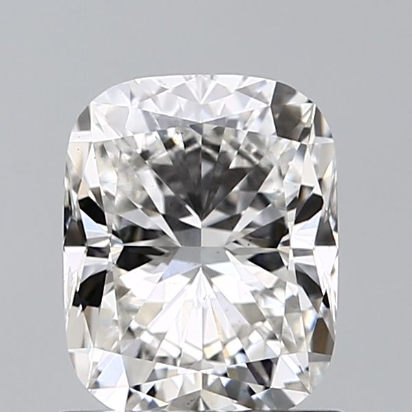 1.08 ct lab-grown Cushion brilliant Diamond