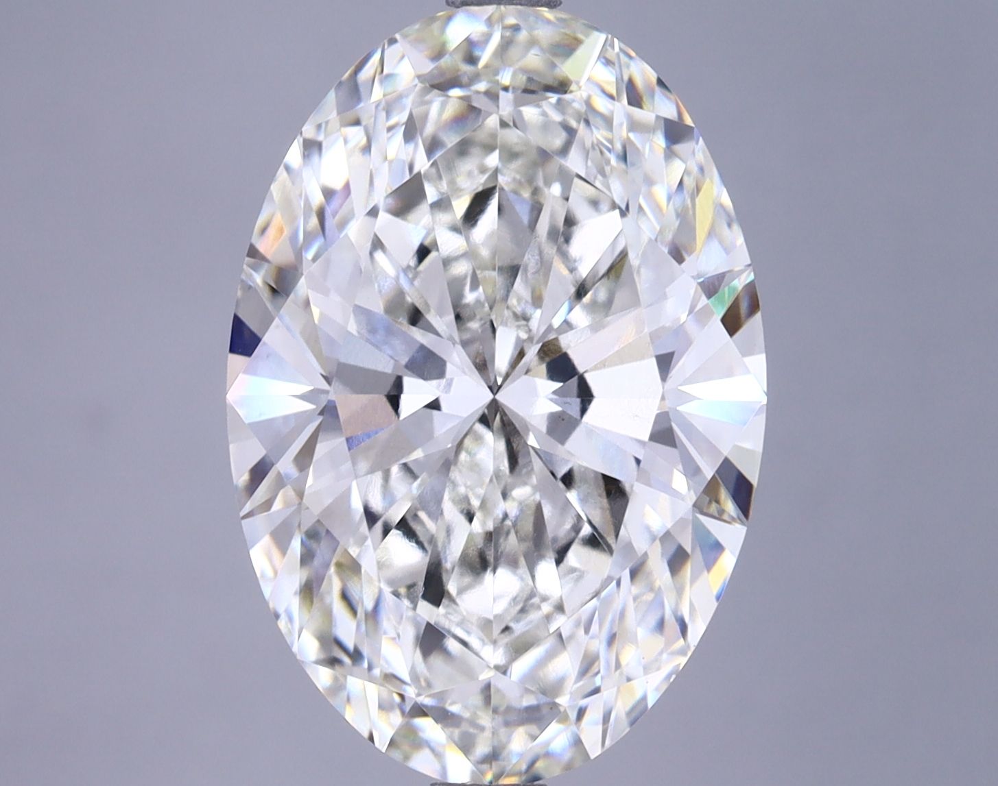 6.67 ct. oval Lab Grown Diamond front image