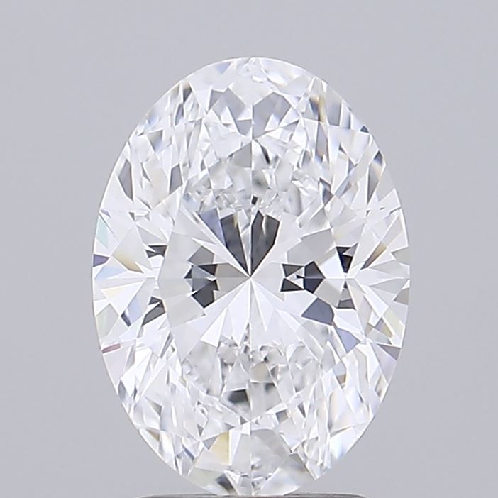 2.01 ct. oval Lab Grown Diamond front image