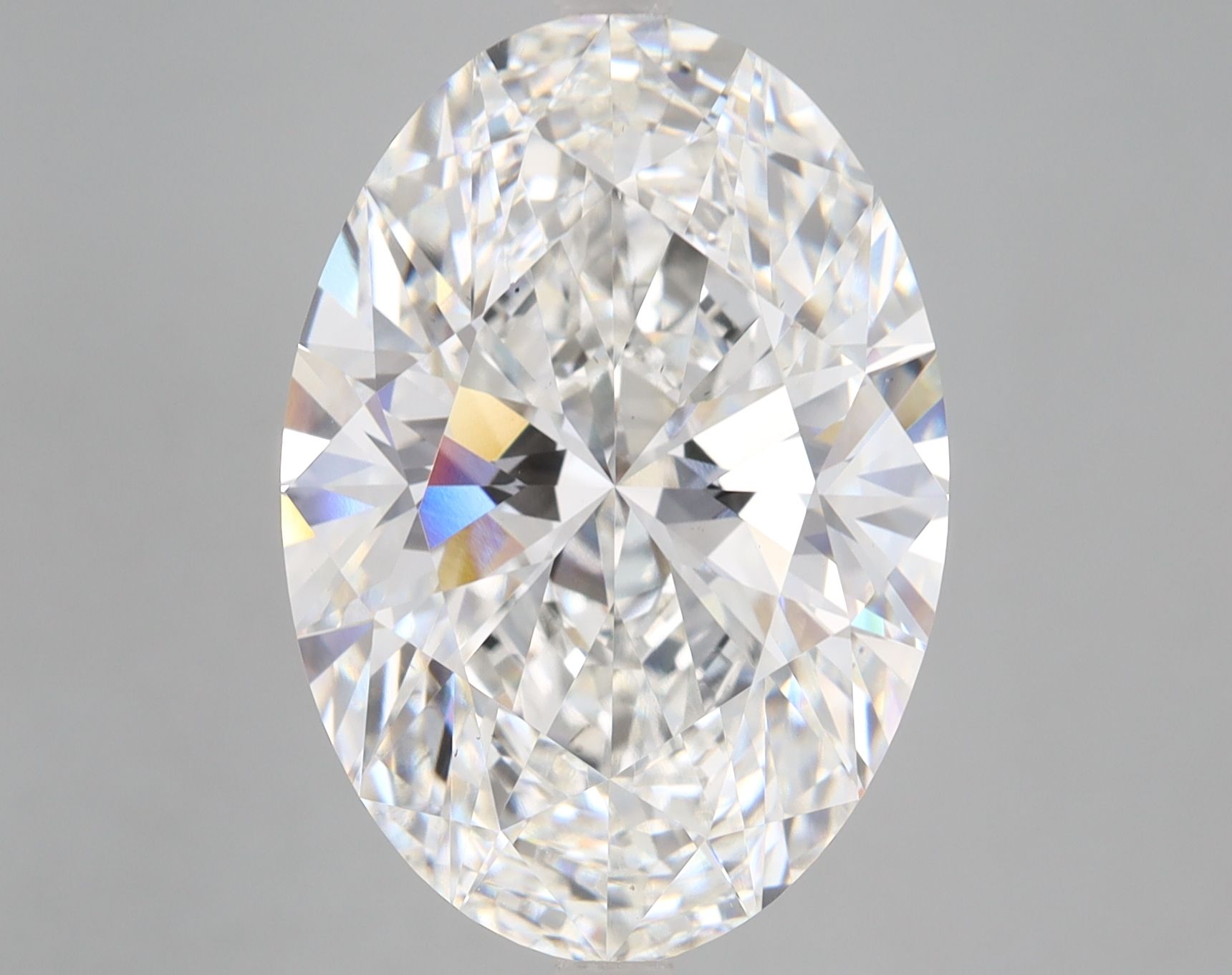 11.04 ct. oval Lab Grown Diamond front image
