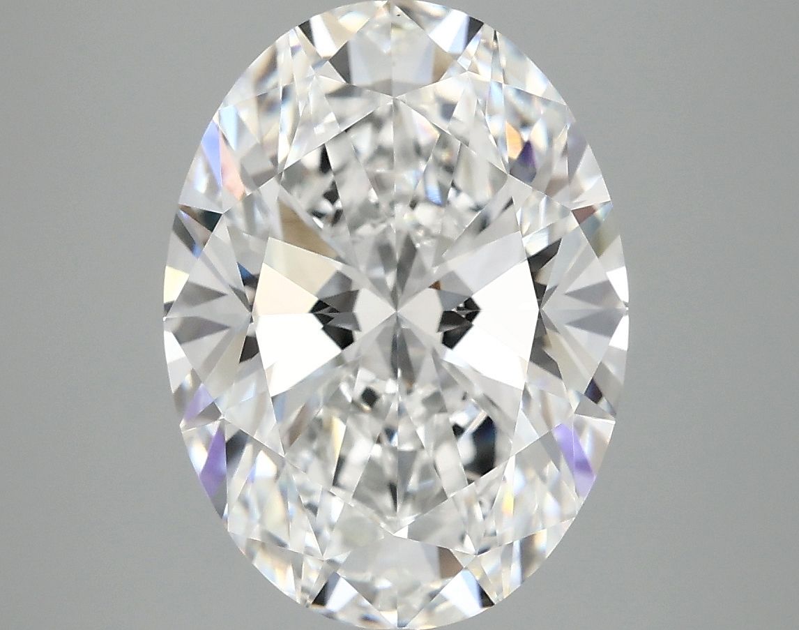 5.03 ct. oval Lab Grown Diamond front image