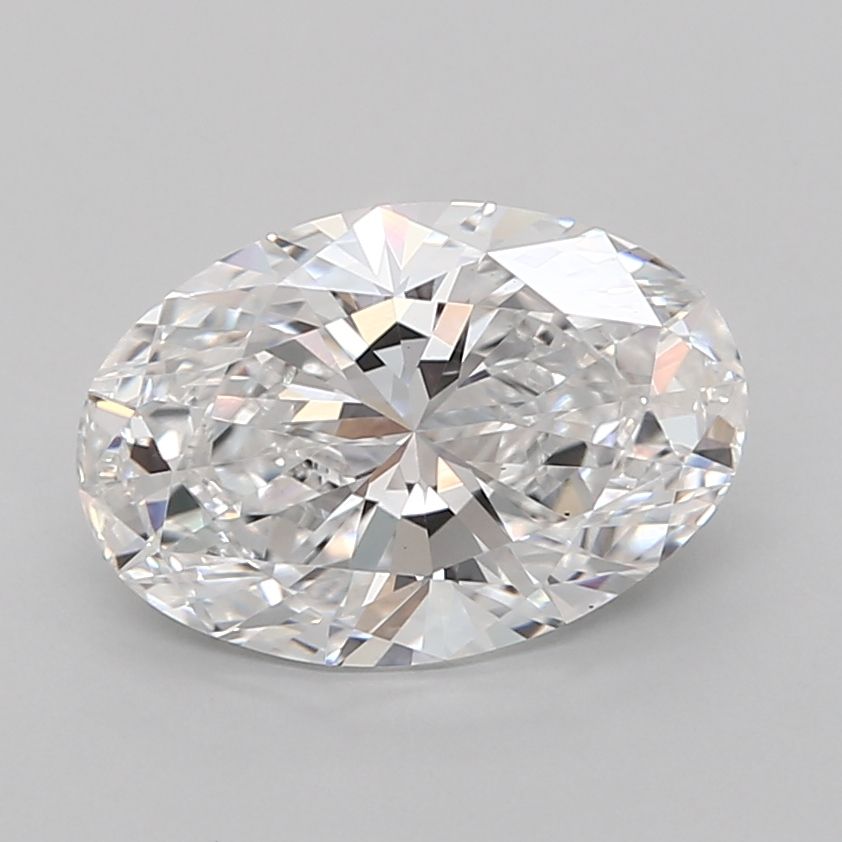 3.03 ct. oval Lab Grown Diamond front image