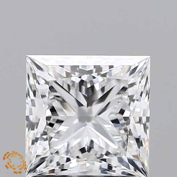1.59 ct. princess Lab Grown Diamond front image