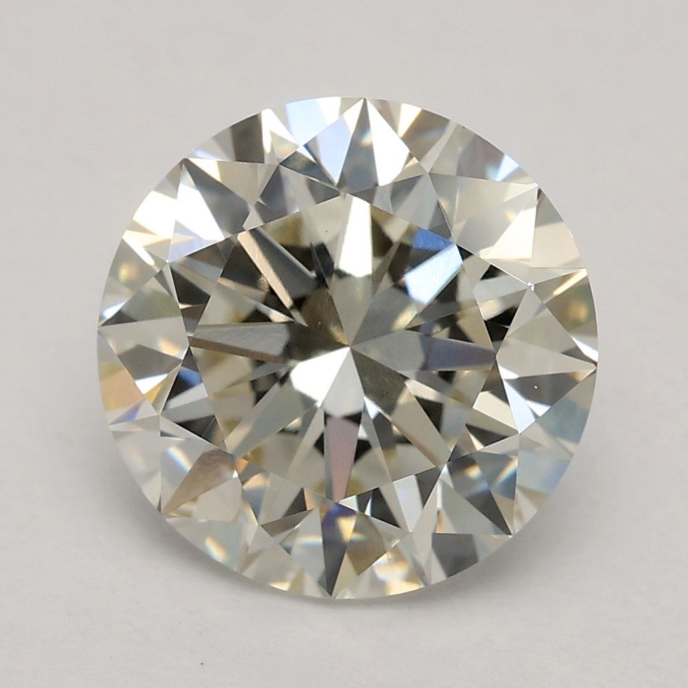 2.56 ct. round Lab Grown Diamond front image