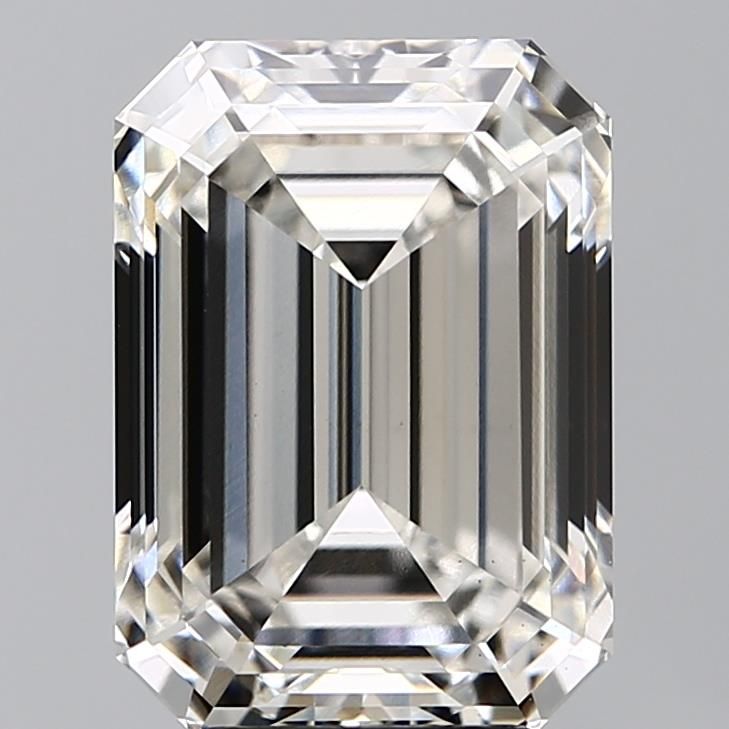 6.38 ct. emerald Lab Grown Diamond front image