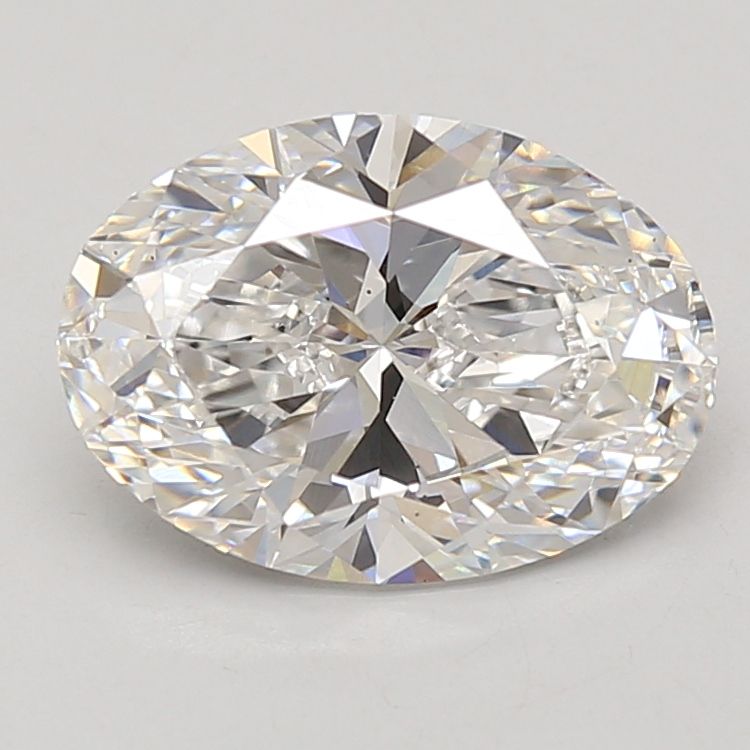 3.03 ct. oval Lab Grown Diamond front image