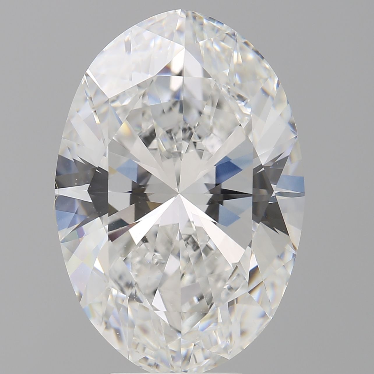 7.49 ct. oval Lab Grown Diamond front image