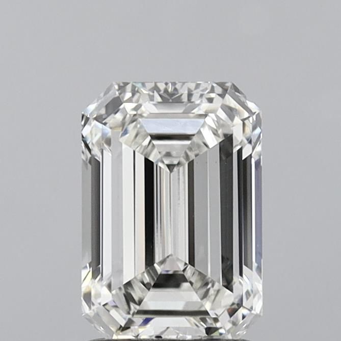 1.58 ct. emerald Lab Grown Diamond front image