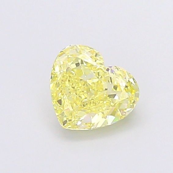 1.14 CT Fancy Intense Yellow HEART