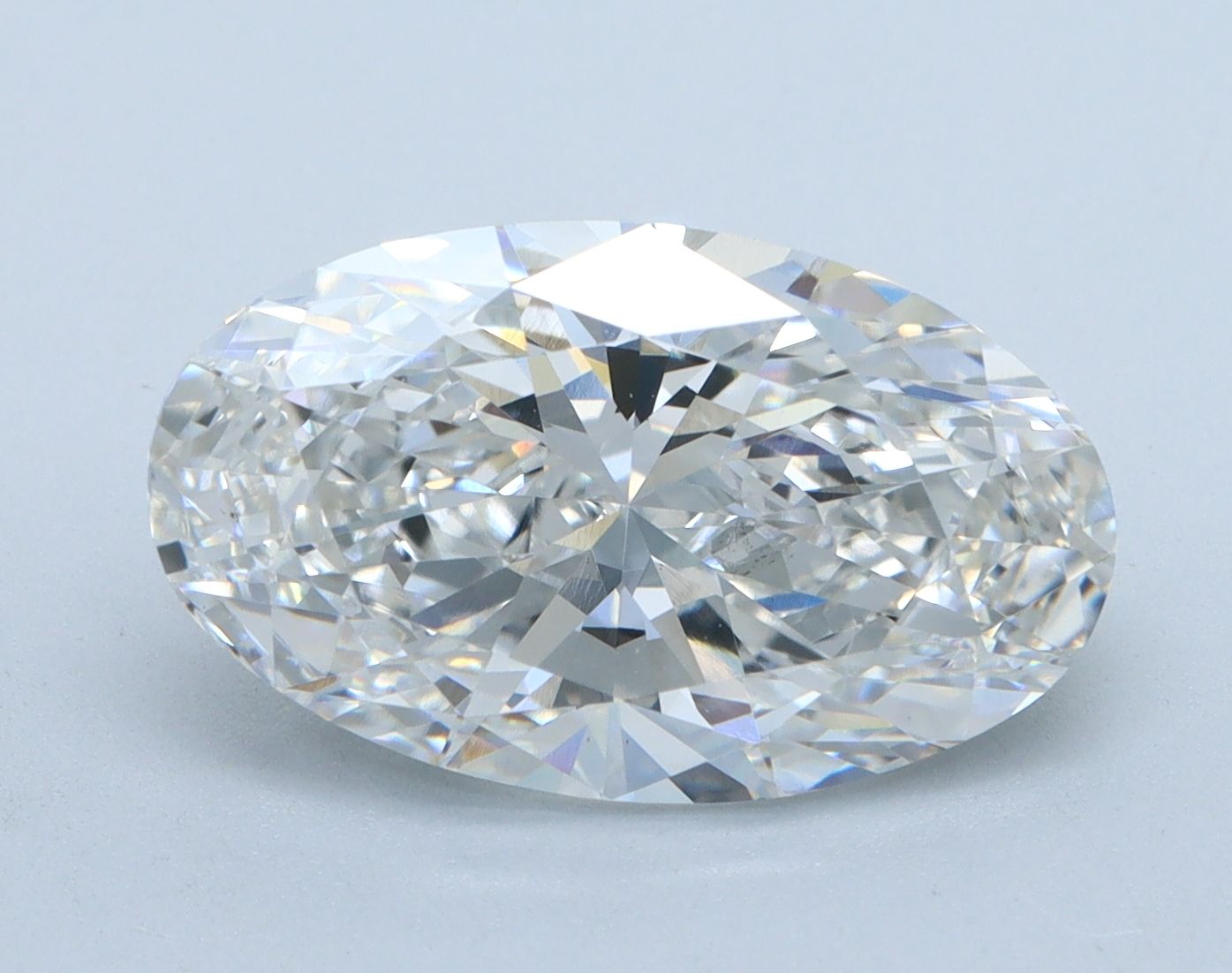 3.58 ct. oval Lab Grown Diamond front image