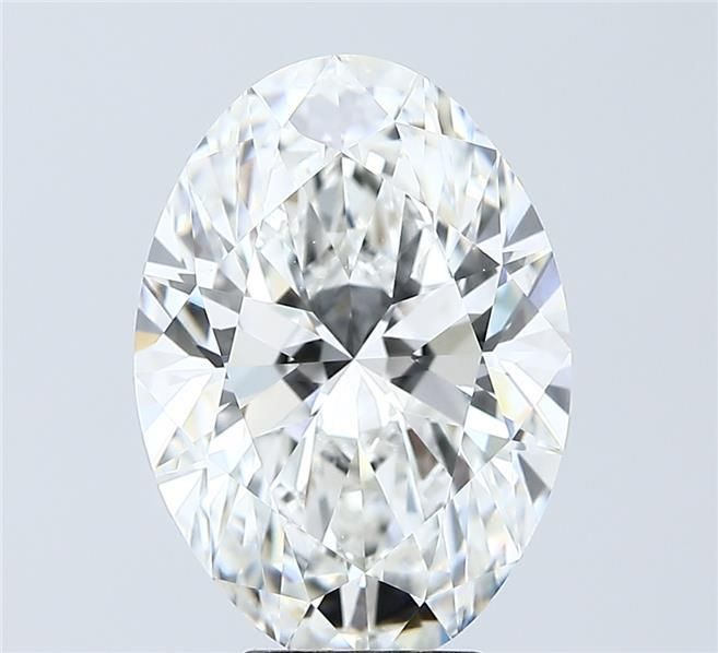 5.02 ct. oval Lab Grown Diamond front image