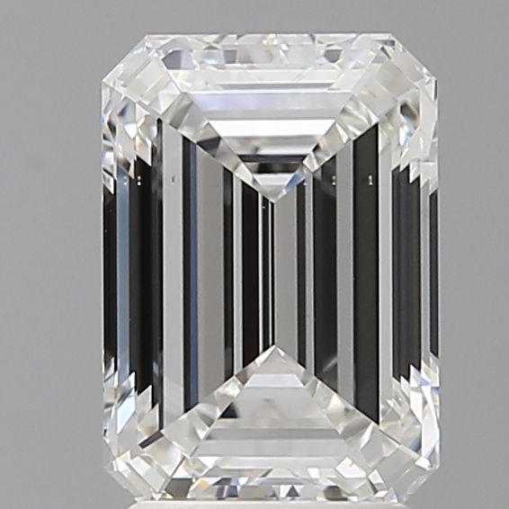 2.55 ct. emerald Lab Grown Diamond front image