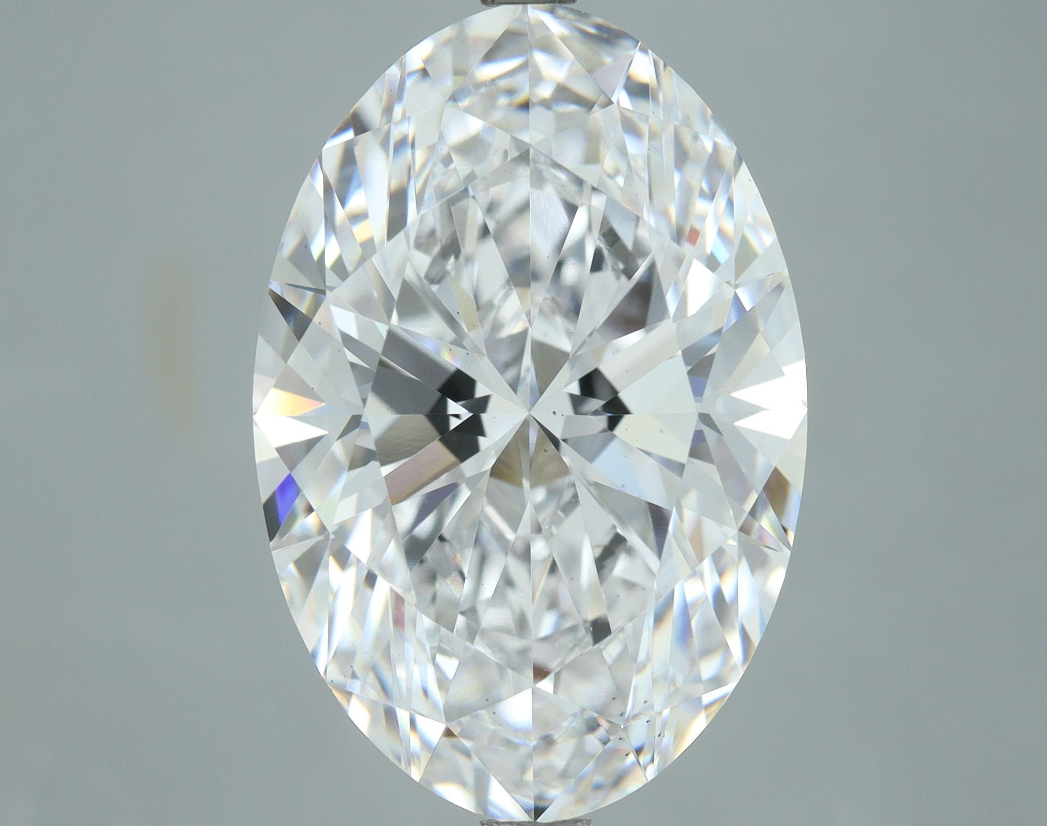 8.05 ct. oval Lab Grown Diamond front image