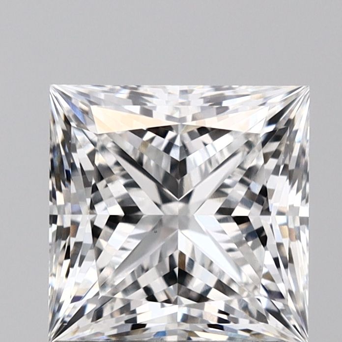 1.57 ct. princess Lab Grown Diamond front image