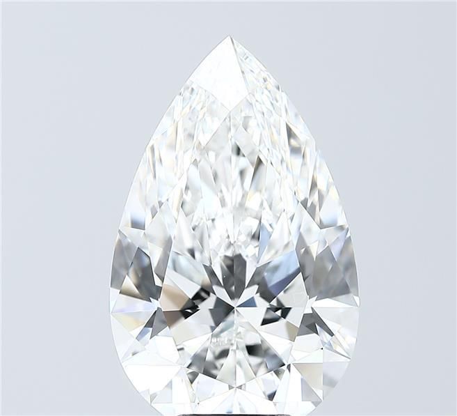 8.09 ct. pear Lab Grown Diamond front image