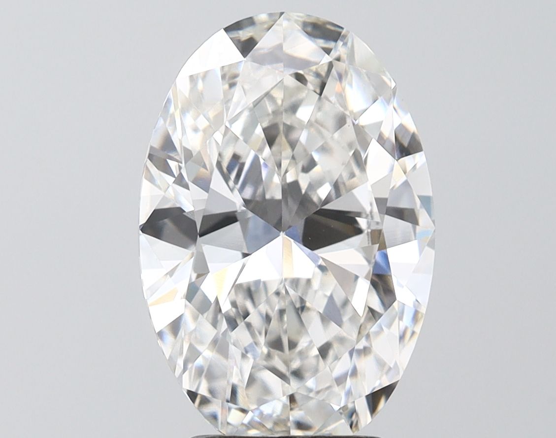4.02 ct. oval Lab Grown Diamond front image