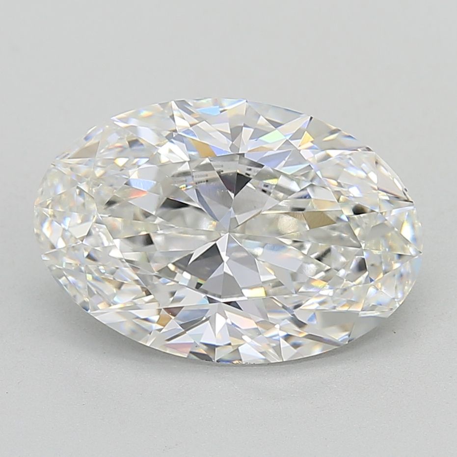 5.52 ct. oval Lab Grown Diamond front image