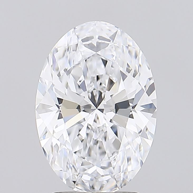 2.52 ct. oval Lab Grown Diamond front image
