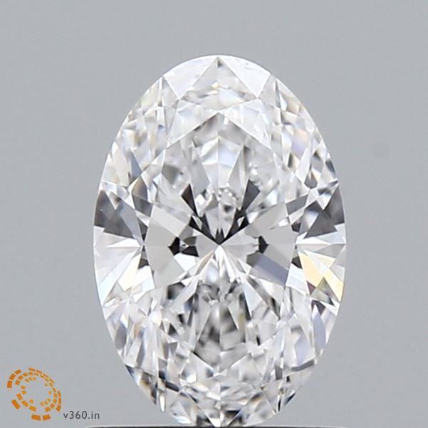 0.92 ct. oval Lab Grown Diamond front image