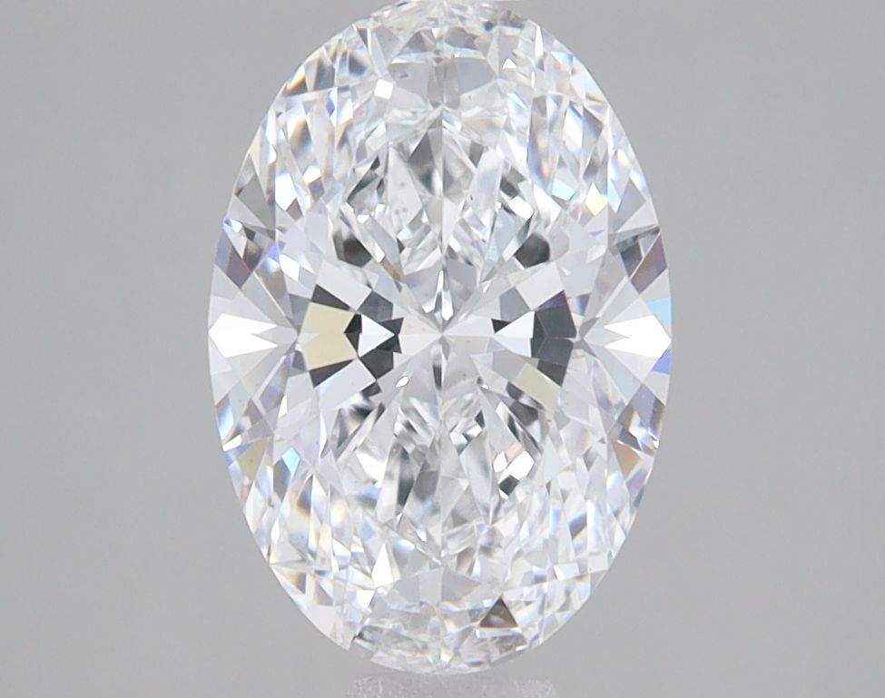 2.02 ct. oval Lab Grown Diamond front image