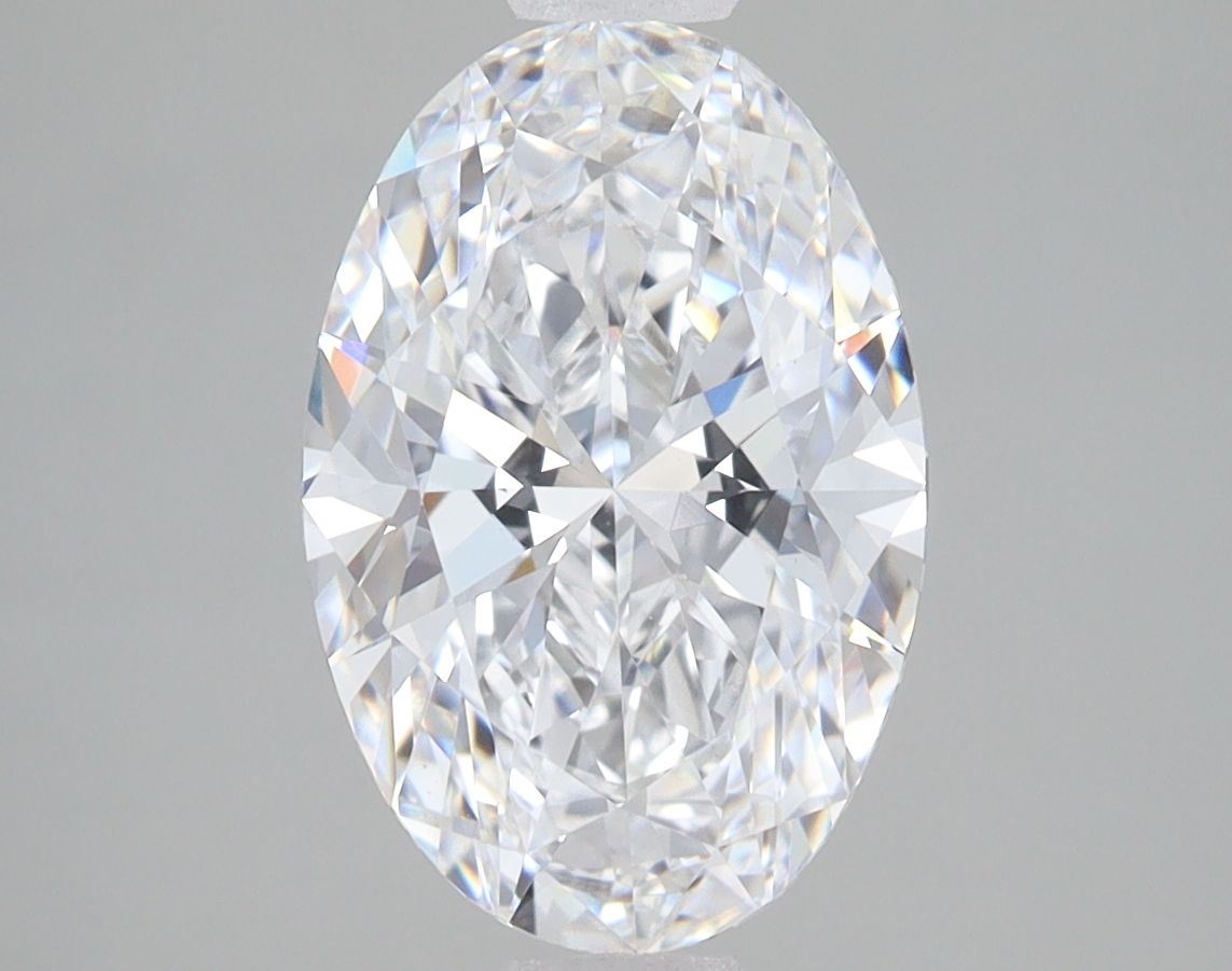 3.02 ct. oval Lab Grown Diamond front image
