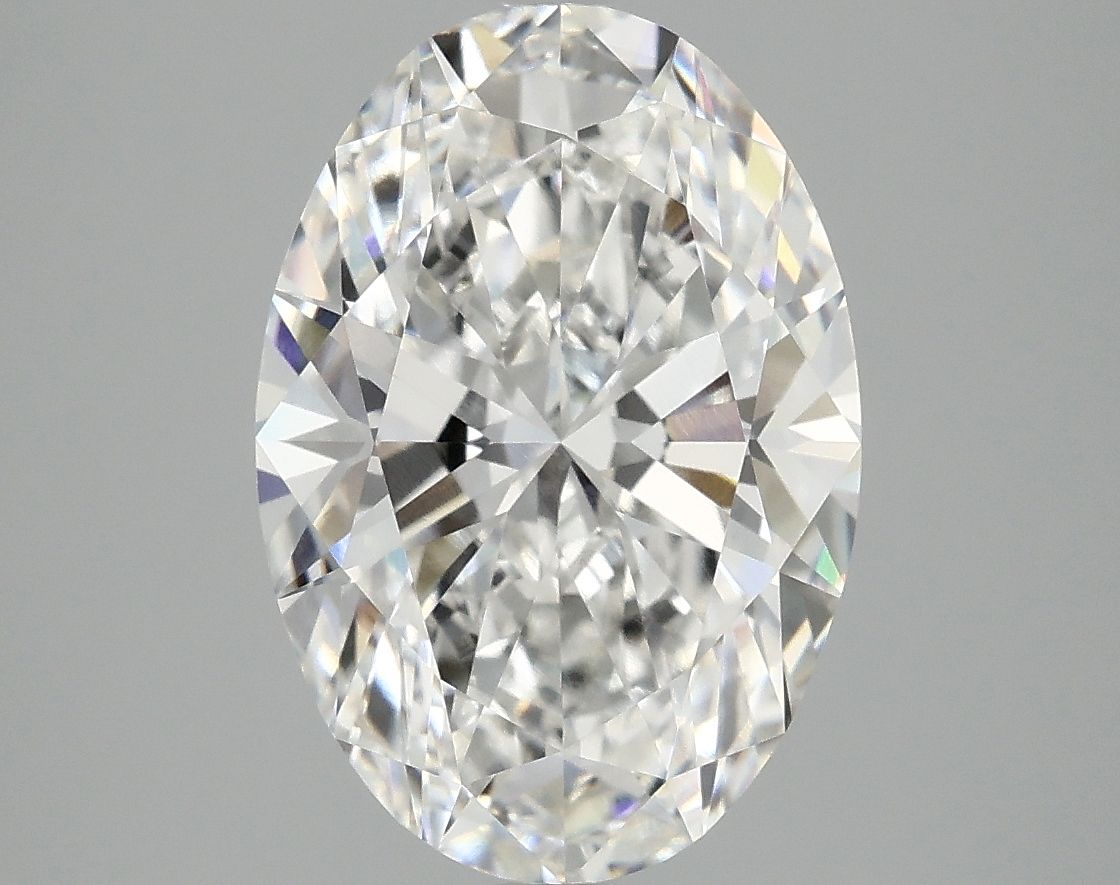 3.98 ct. oval Lab Grown Diamond front image