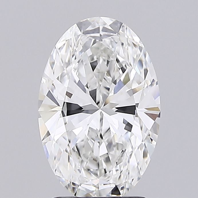 2.01 ct. oval Lab Grown Diamond front image