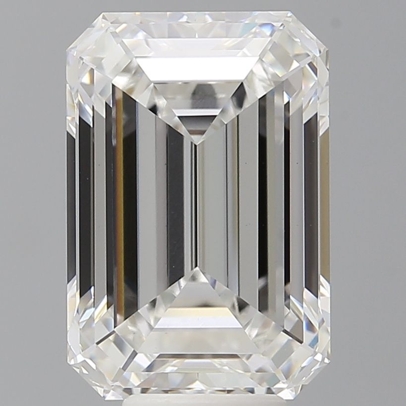 7.60 ct. emerald Lab Grown Diamond front image