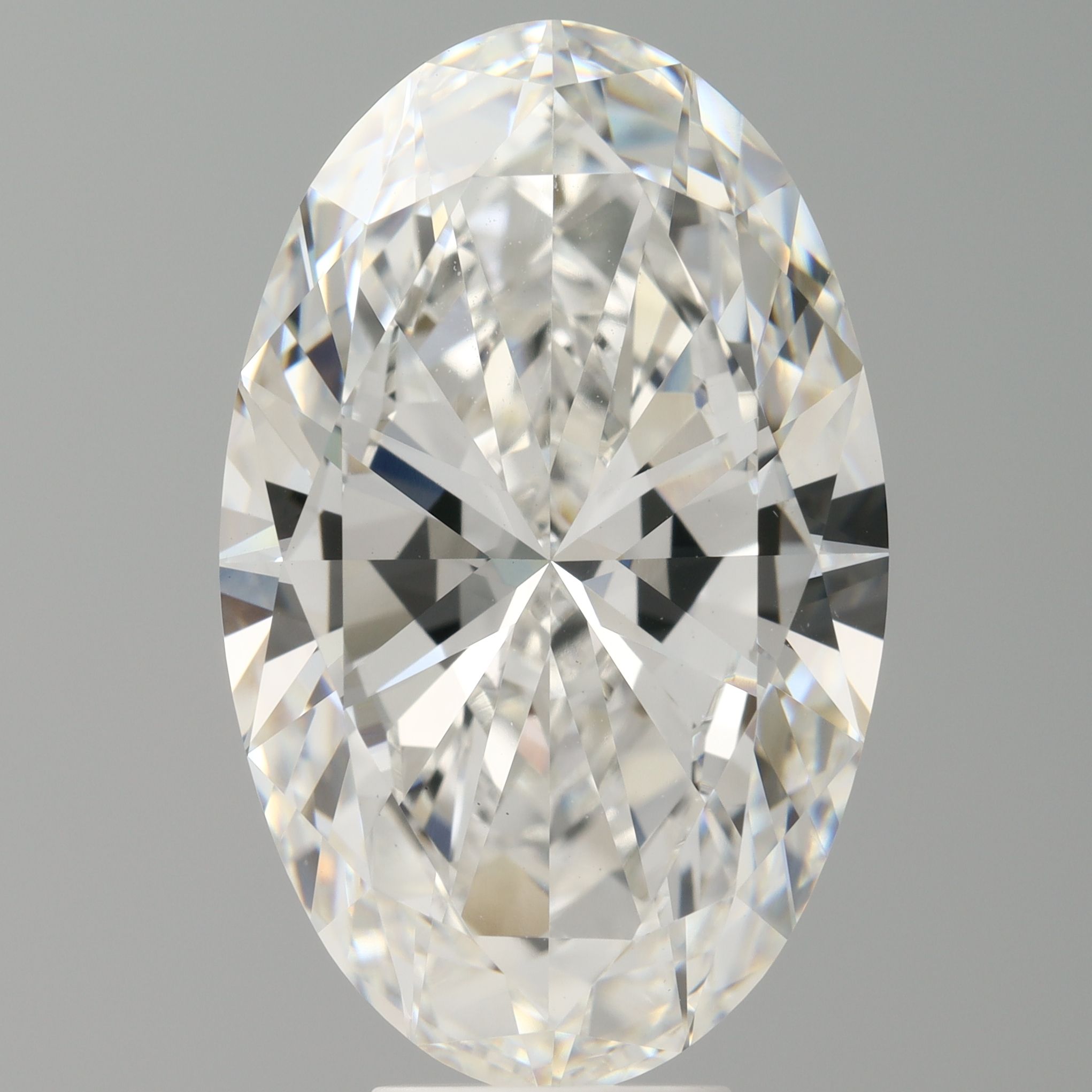 8.03 ct. oval Lab Grown Diamond front image