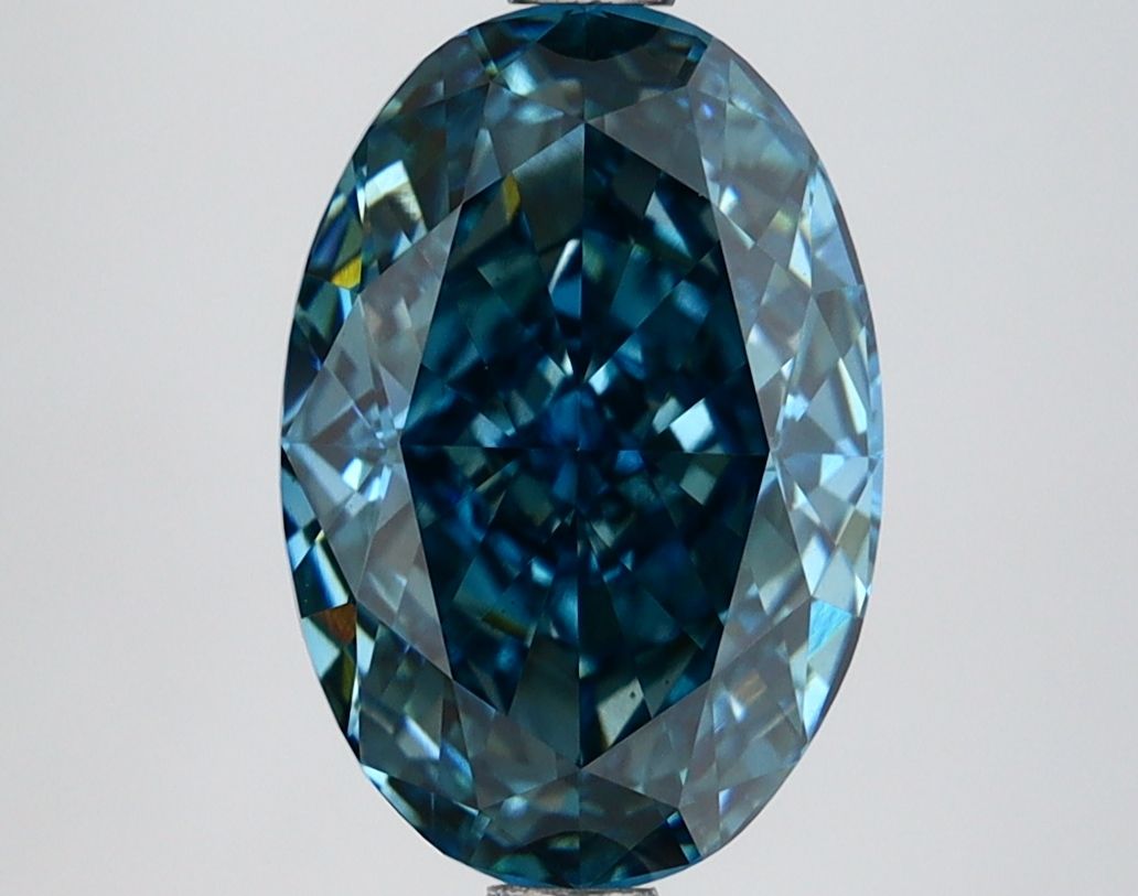 3.12 ct. oval Lab Grown Diamond front image