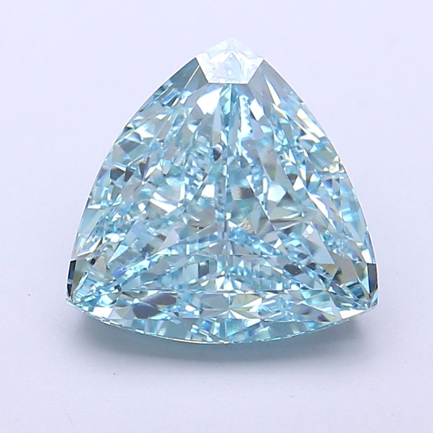 3.9 ct lab-grown Trilliant Diamond