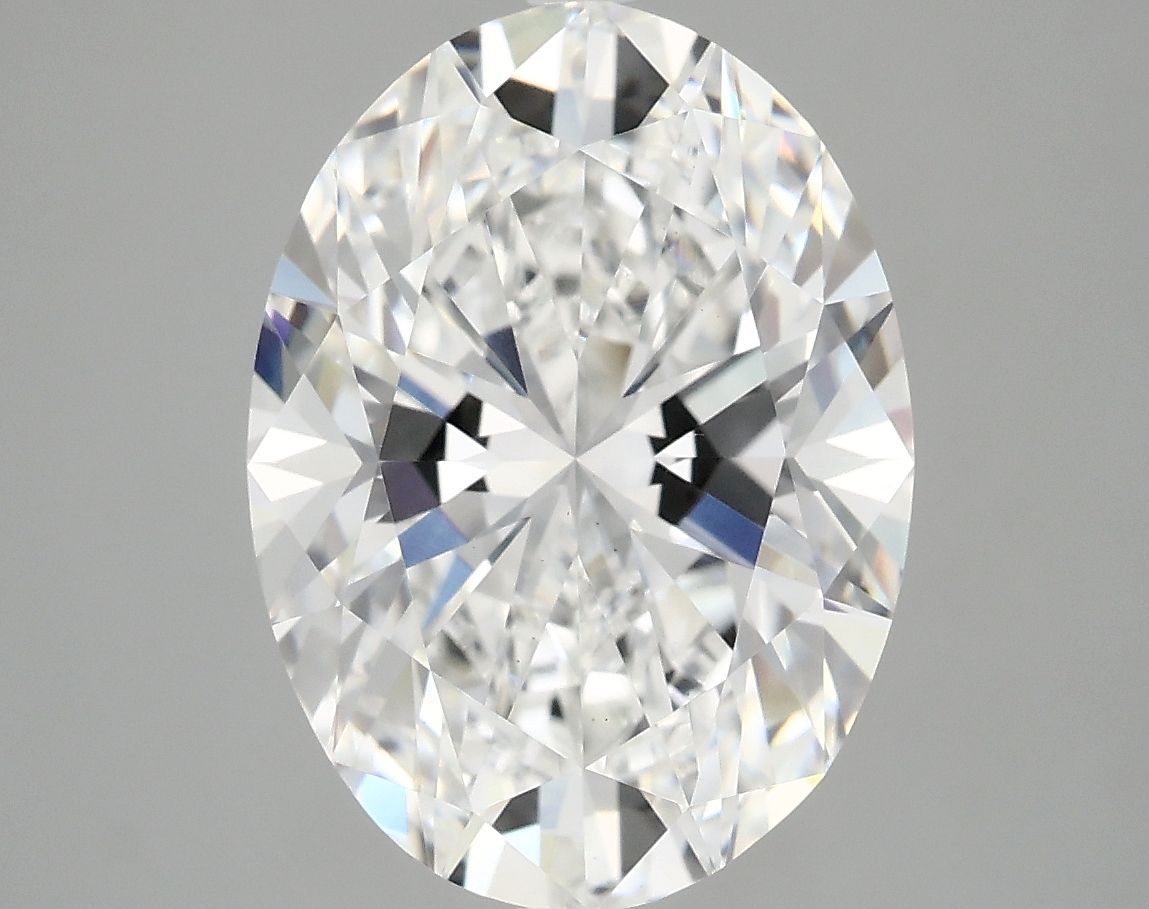5.02 ct. oval Lab Grown Diamond front image