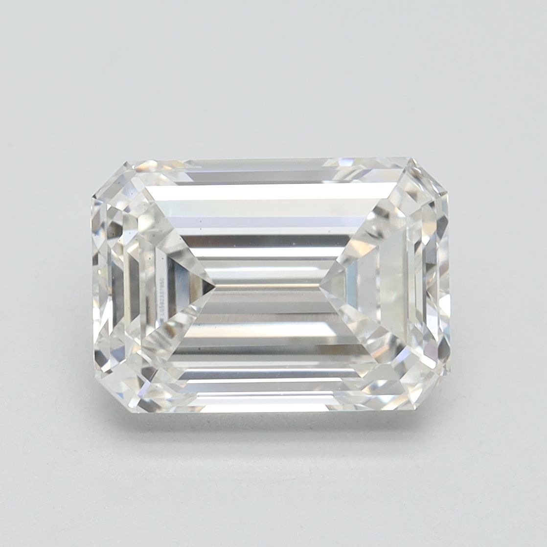 3.20 ct. emerald Lab Grown Diamond front image