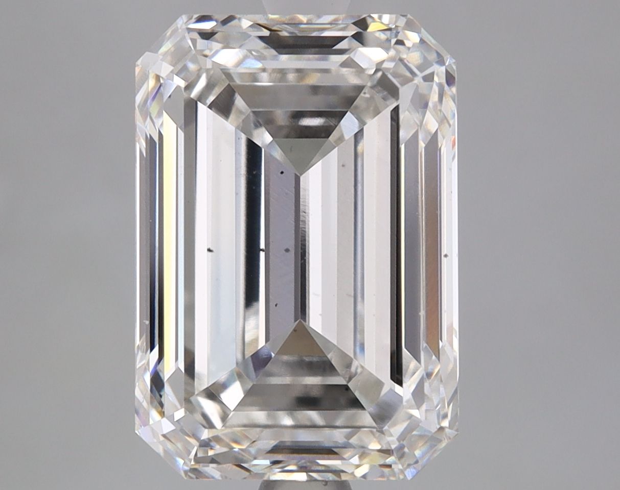 5.03 ct. emerald Lab Grown Diamond front image