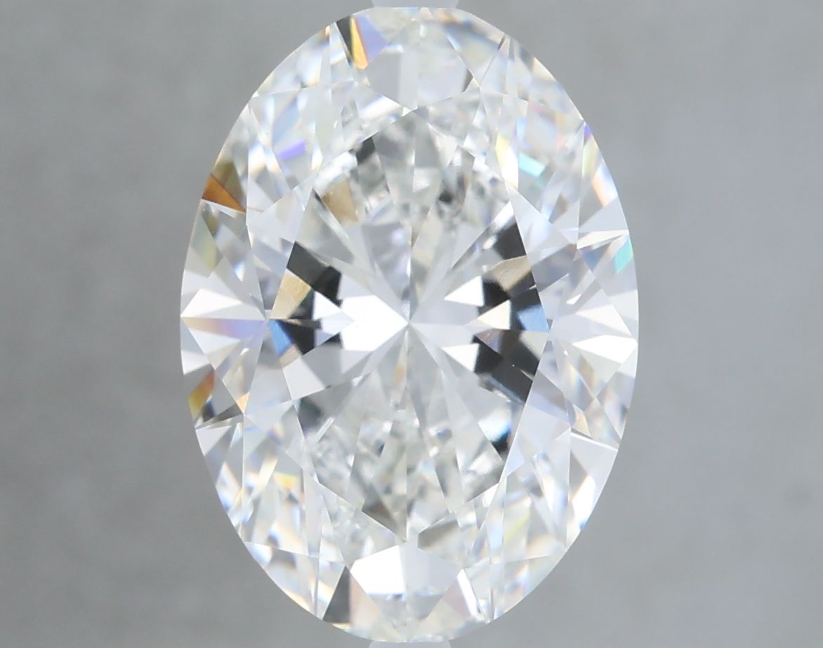 5.06 ct. oval Lab Grown Diamond front image
